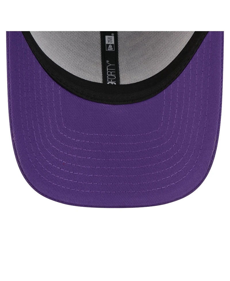 New Era Men's Purple Minnesota Vikings Core Team 9FORTY Adjustable Hat