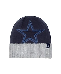 New Era Toddler Navy Dallas Cowboys Oversize Cuffed Knit Hat