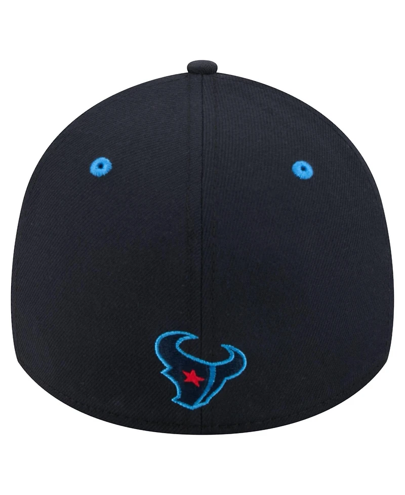 New Era Men's Navy Houston Texans Core Team 39THIRTY Flex Hat