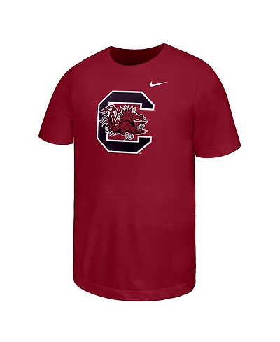 Nike Big Boys and Girls Garnet South Carolina Gamecocks Primary Logo T-Shirt