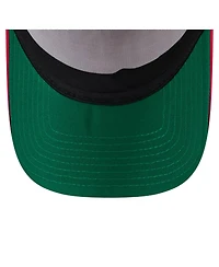 New Era Men's Red Washington Nationals Distressed 9FORTY A-Frame Adjustable Trucker Hat