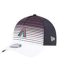 New Era Men's Black Arizona Diamondbacks Gradient 9FORTY M-Crown Adjustable Hat