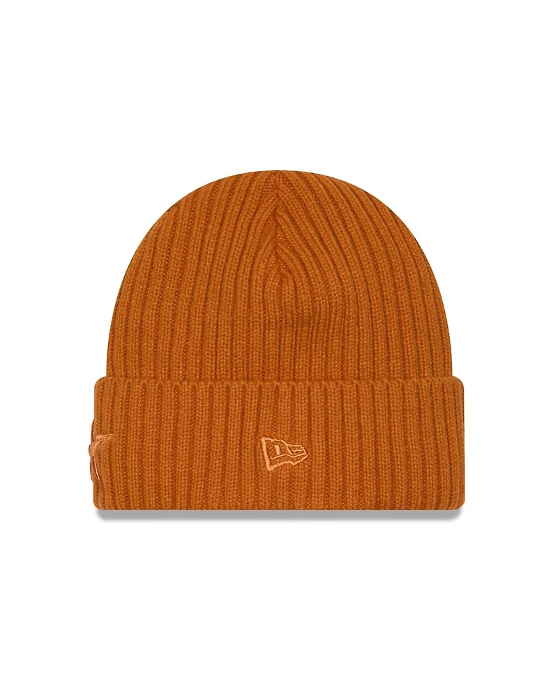 New Era Men's Brown Dallas Cowboys Color Pack Cuffed Knit Hat