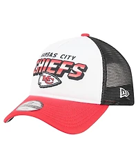 New Era Toddler White/Red Kansas City Chiefs Streak 9FORTY A-Frame Adjustable Hat