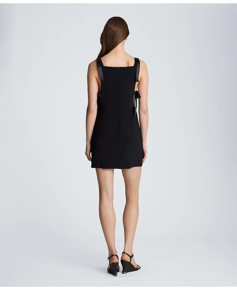 Kenneth Cole Women's Mini Square-Neck Bow-Tie Dress