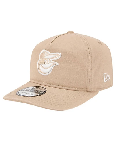 New Era Men's Light Beige Baltimore Orioles Cam 19TWENTY Adjustable Hat