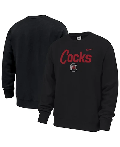 Nike Men's Black South Carolina Gamecocks Go Cocks Club Fleece Sweatshirt