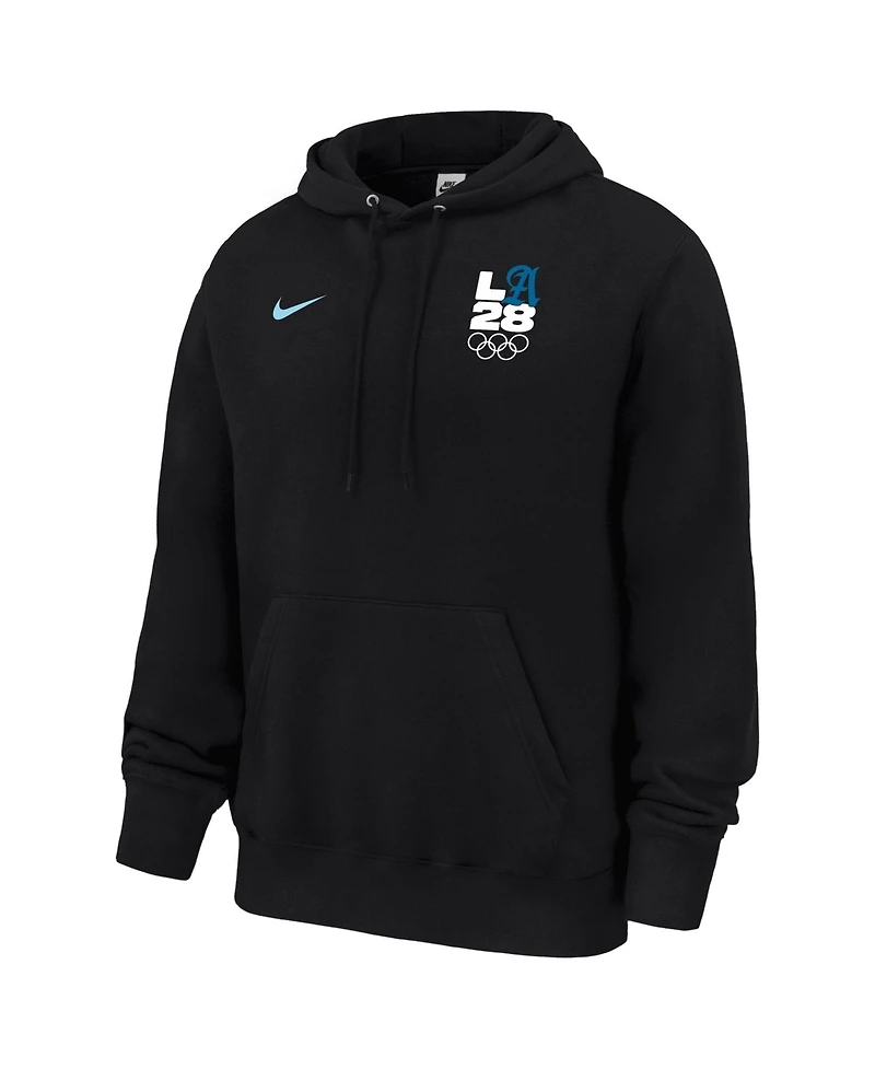 Nike Men's Black LA28 Superbloom Club Fleece Hoodie