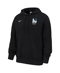 Nike Men's Black LA28 Superbloom Club Fleece Hoodie