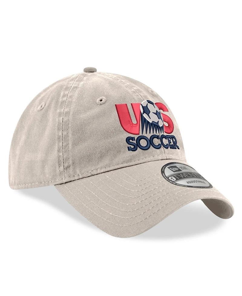 New Era Men's Tan Usmnt 1993 9TWENTY Adjustable Hat