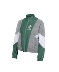 New Era Women's Boston Red Sox Leisure City Connect Color Block Full-Zip Windbreaker