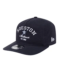 New Era Men's Navy Houston Astros Stacked 19TWENTY Adjustable Hat