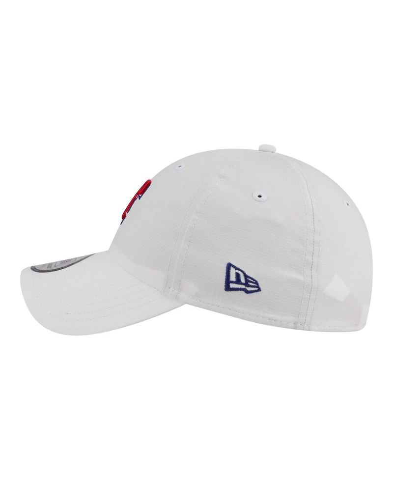 New Era Men's White Texas Rangers Ripstop Casual Classic Adjustable Hat