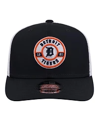 New Era Men's Navy Detroit Tigers Active 9SEVENTY Adjustable Trucker Hat