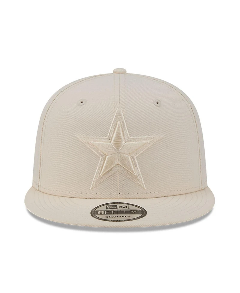 New Era Men's Cream Dallas Cowboys Colorpack 9FIFTY Snapback Hat