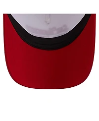 New Era Women's White/Scarlet San Francisco 49ers Retro A-Frame 9FORTY Adjustable Hat