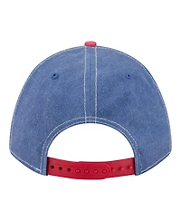 New Era Men's Royal/Red Texas Rangers Felt M-Crown 9FORTY Adjustable Hat
