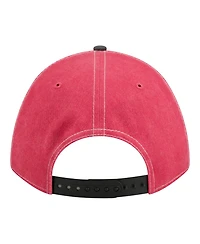 New Era Men's Scarlet/Black San Francisco 49ers 9FORTY Felt A-Frame Adjustable Hat