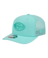 New Era Men's Mint San Francisco 49ers Color Pack 9SEVENTY Adjustable Hat