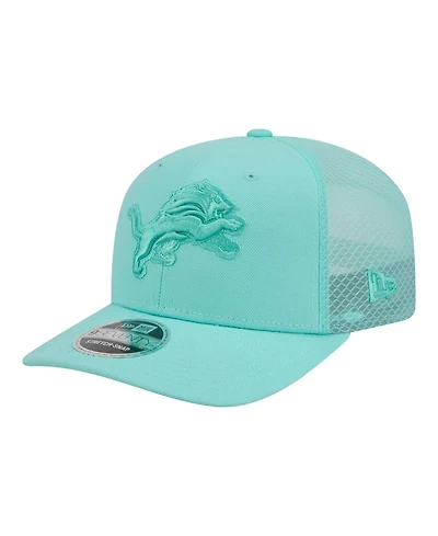 New Era Men's Mint Detroit Lions Color Pack 9SEVENTY Adjustable Hat