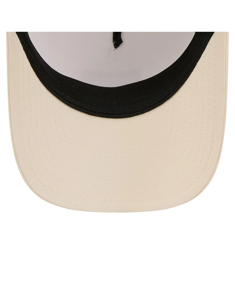 New Era Women's Light Beige St. Louis Cardinals Tonal Patch 9FORTY M-Crown A-Frame Trucker Adjustable Hat
