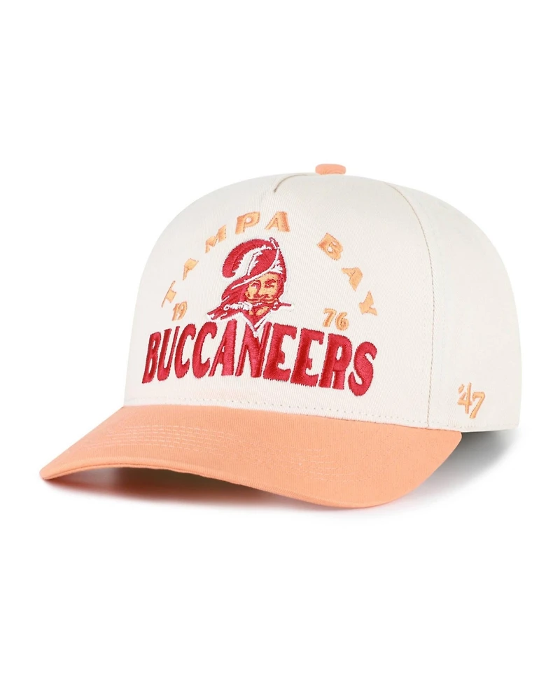 47 Brand Men's Natural Tampa Bay Buccaneers Throwback Arcitext Hitch Adjustable Hat