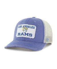 '47 Brand Men's Blue Los Angeles Rams Egremont Well-Worn Adjustable Trucker Hat