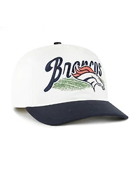 47 Brand Men's Cream Denver Broncos Enfield Hitch Adjustable Hat