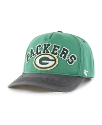 47 Brand Men's Green Bay Packers Calderwood Well Worn Hitch Adjustable Hat