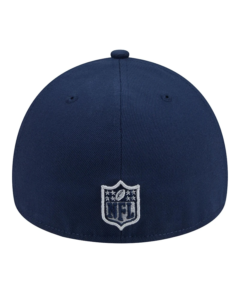 New Era Men's Navy Dallas Cowboys A-Frame 59FORTY Fitted Hat