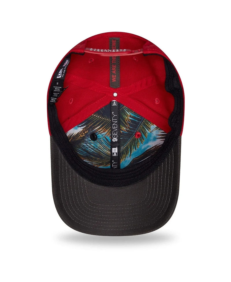 New Era Men's Red/Pewter Tampa Bay Buccaneers 2026 Nfl Draft 9SEVENTY Adjustable Hat