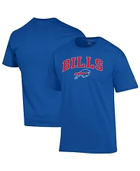 Champion Men's Royal Buffalo Bills Arch Over Logo T-Shirt