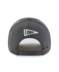'47 Brand Men's Charcoal Los Angeles Chargers Seymoore Clean Up Adjustable Hat