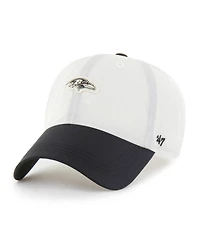 '47 Brand Men's Cream Baltimore Ravens Modernia Clean Up Adjustable Hat