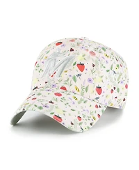 '47 Brand Big Girls Light Pink Miami Marlins Posey Clean Up Adjustable Hat