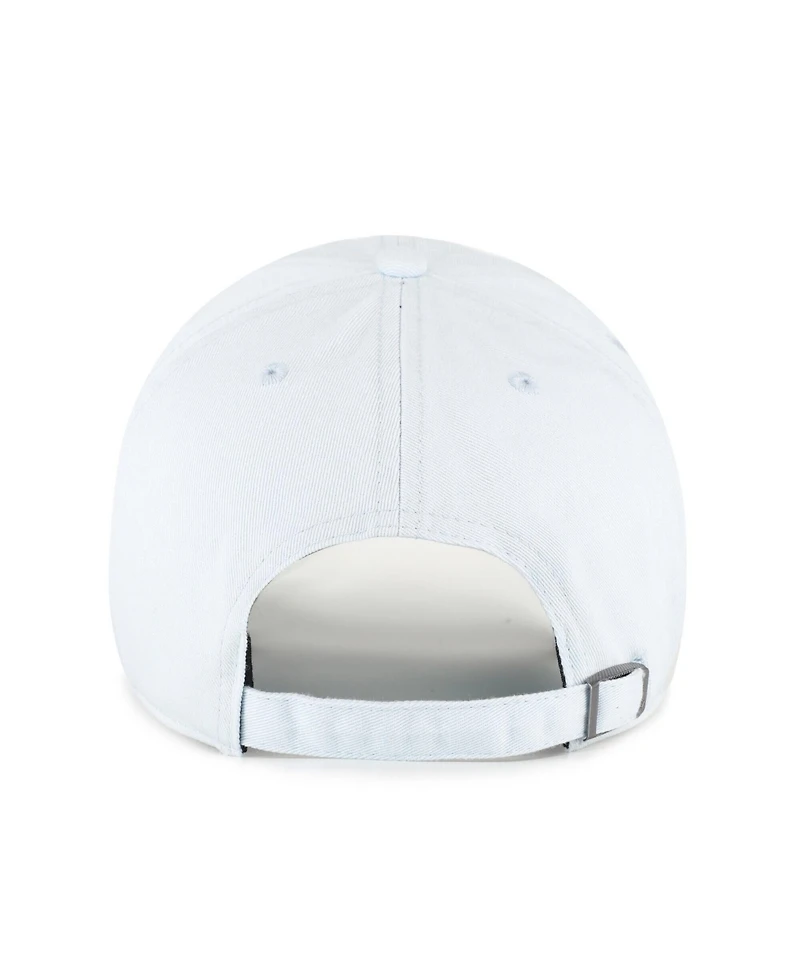 '47 Brand Men's and Women's Light Blue Los Angeles Angels Pastel Clean Up Adjustable Hat