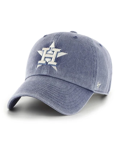 '47 Brand Men's Navy Houston Astros Pigment Clean Up Adjustable Hat