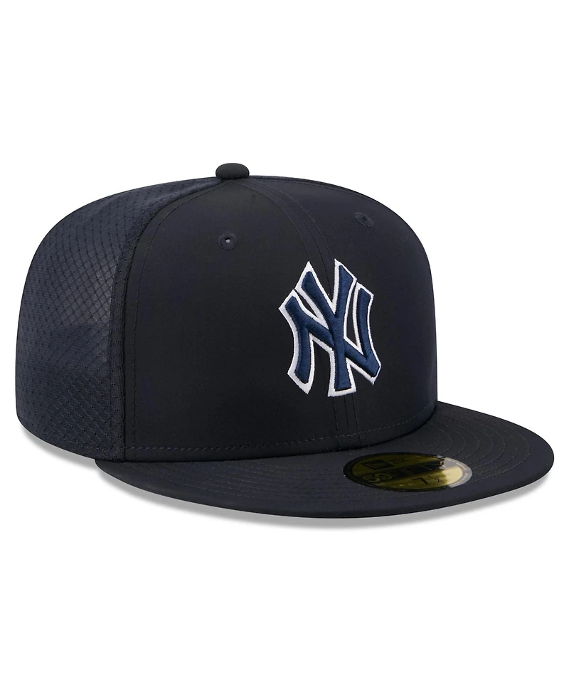 New Era Big Boys and Girls Navy York Yankees Batting Practice 59FIFTY Fitted Hat
