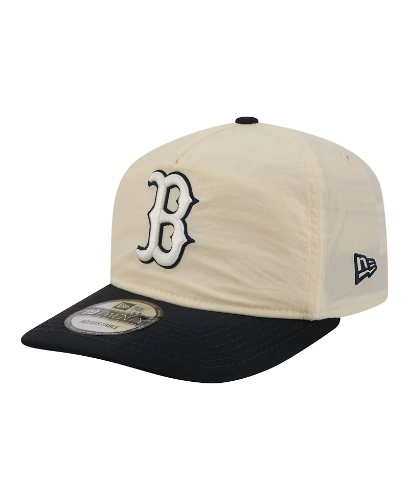 New Era Men's Cream/Navy Boston Red Sox Everyday 19TWENTY Adjustable Hat
