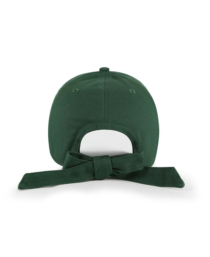 47 Brand Women's Green Bay Packers Bow Back Clean Up Adjustable Hat