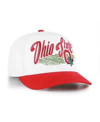 47 Brand Men's and Women's Natural Ohio State Buckeyes Saturday Capsule Enfield Hitch Adjustable Hat