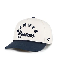 47 Brand Women's Natural Denver Broncos Rope Script Hitch Adjustable Hat