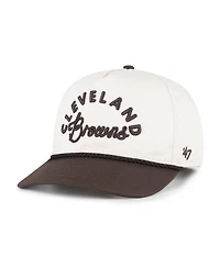 47 Brand Women's Natural Cleveland Browns Rope Script Hitch Adjustable Hat