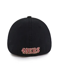 '47 Brand Men's Black San Francisco 49ers Franchise Logo Fitted Hat