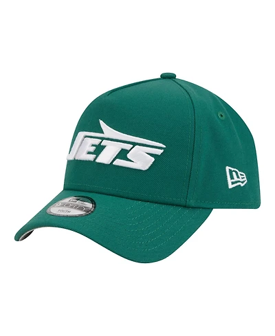 New Era Big Boys and Girls Green New York Jets 9FORTY A-Frame Adjustable Hat
