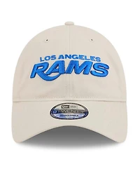 New Era Men's Bone Los Angeles Rams 9TWENTY Adjustable Hat