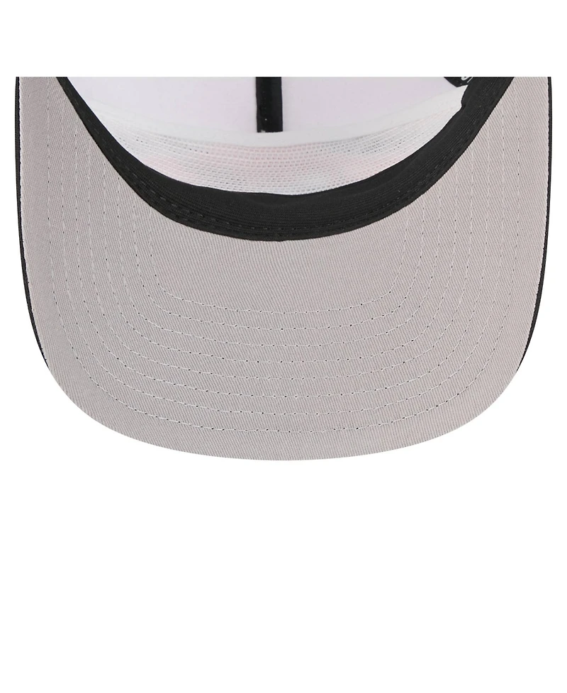 New Era Men's White/Black Baltimore Orioles Retro Cut 19TWENTY Adjustable Trucker Hat