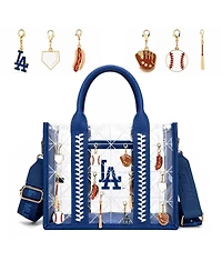 Montana West Los Angeles Dodgers Charmed Whipstitch Tote