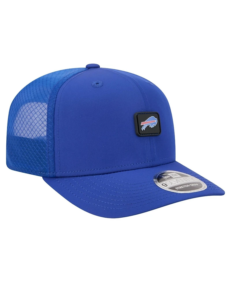 New Era Men's Royal Buffalo Bills Micro Badge 9SEVENTY Adjustable Hat