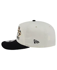 New Era Men's Cream Pittsburgh Steelers Script 19TWENTY Adjustable Hat